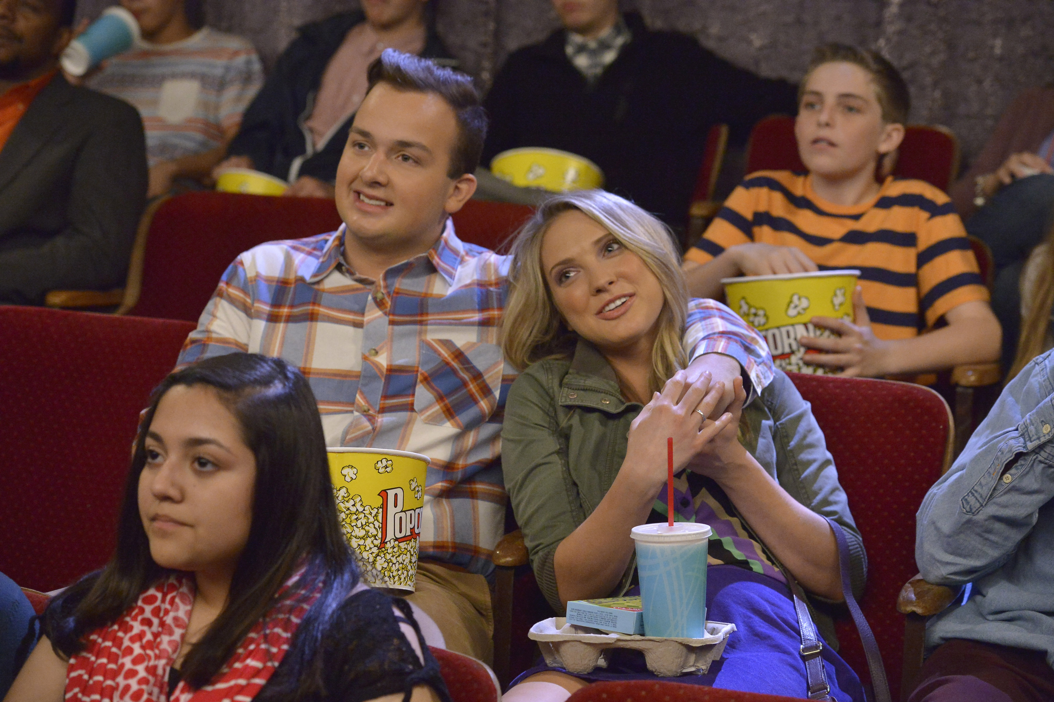 133 #SuperPsycho--Pictured: Gibby (Noah Munck), and Lexi (Ciara Hammond) in...