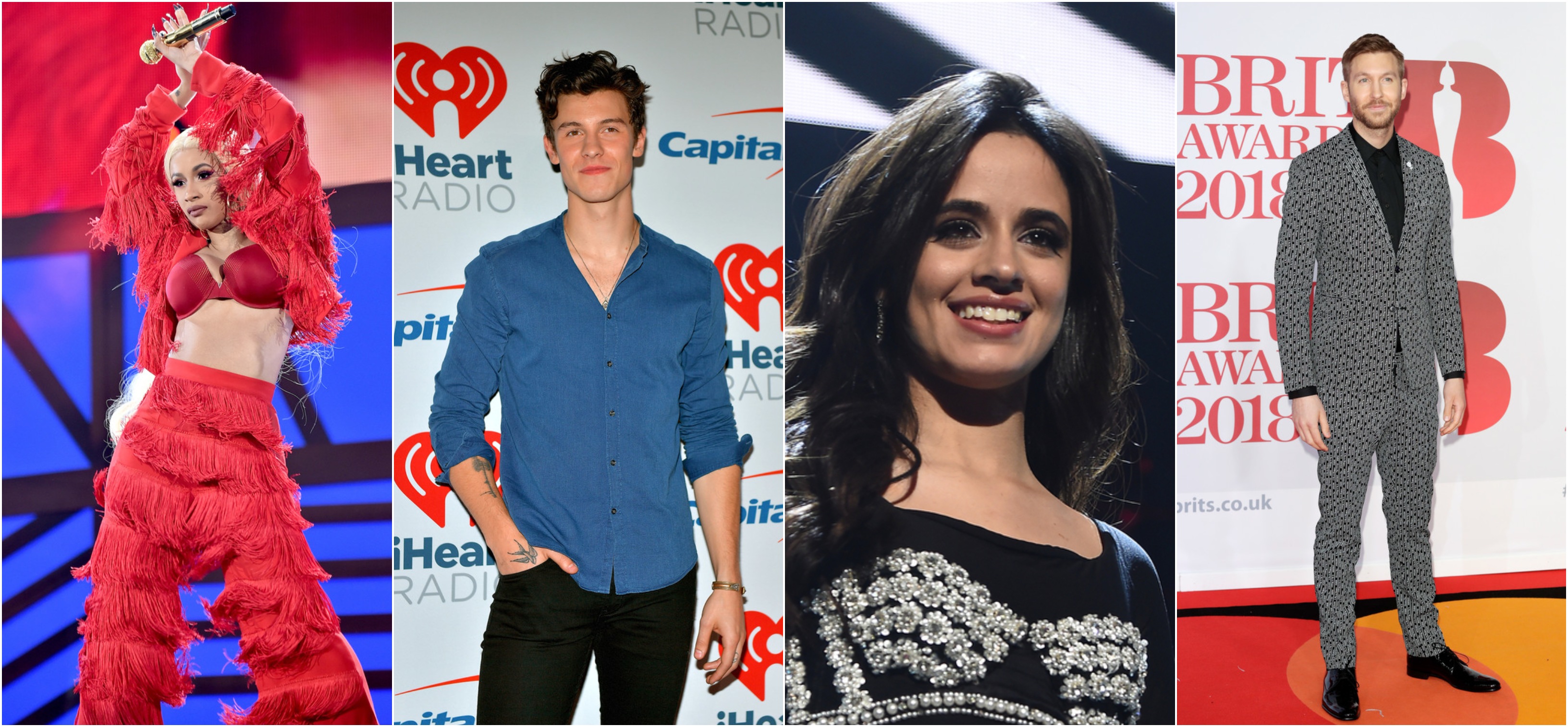 Cardi B Shawn Mendes Calvin Harris Camila Cabello To Headline Iheartradio S Jingle Ball Tour 18 Celeb Secrets