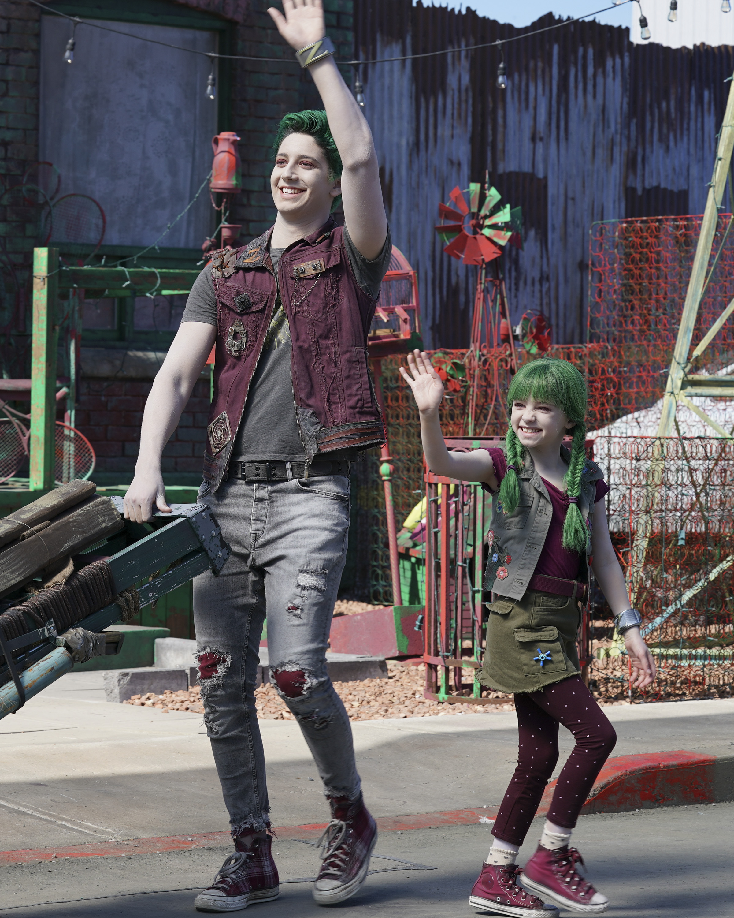 Disney's 'Zombies' Stars Milo Manheim and Meg Donnelly Share Behind the  Scenes Details in New Interview